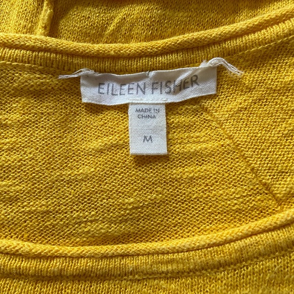 EILEEN FISHER Asymmetric Women Short Sleeve Top M - Picture 9 of 9